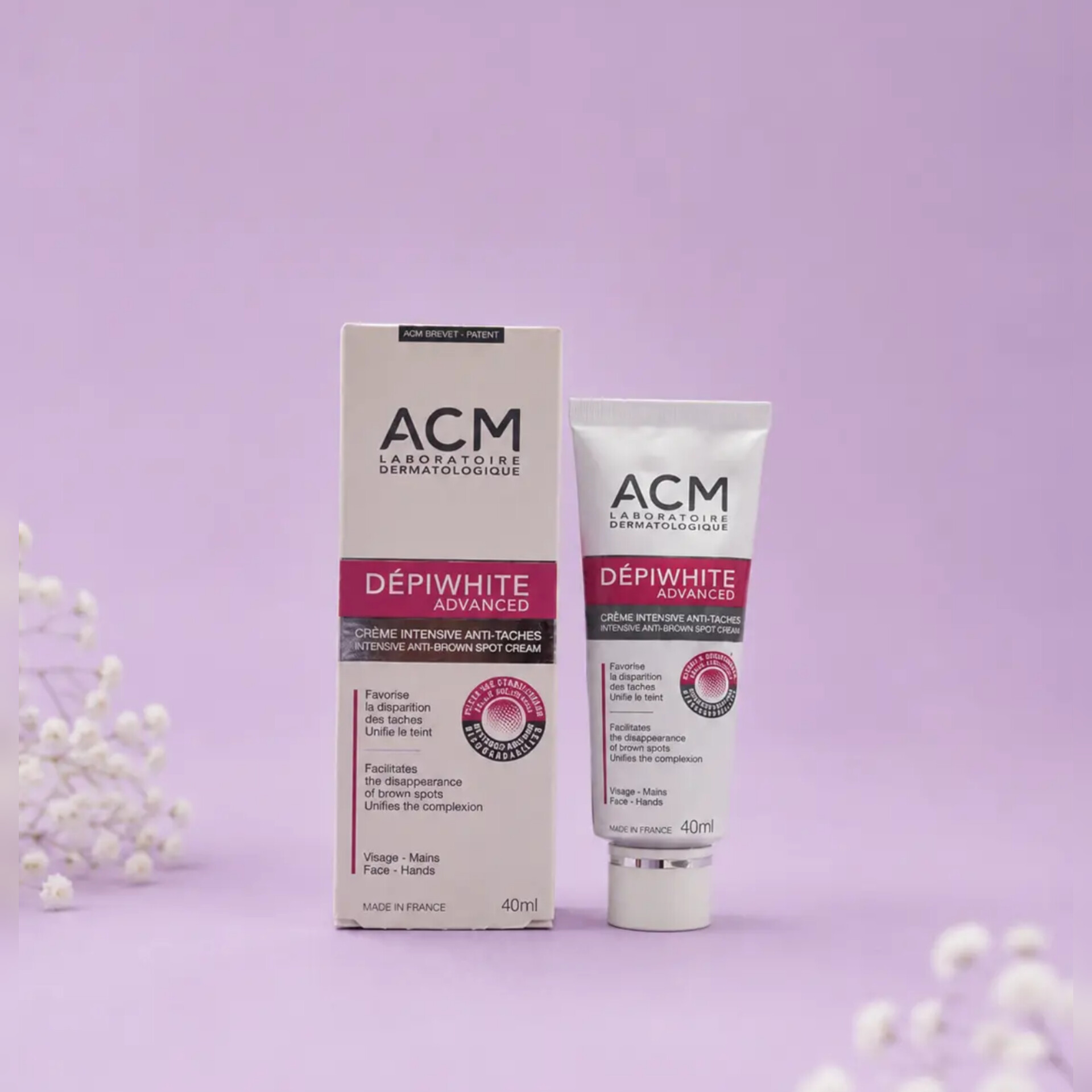 InShot_20260628_081532758 کرم ضد لک ACM دیپی وایت ادونس | خداحافظی با لکهای صورت، جای جوش و تیرگی پوست - تصویر 1