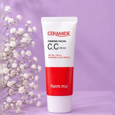 ضدآفتاب رنگی فارم استی | سی سی کرم فارم استی Ceramide Firming Facial C.C Cream